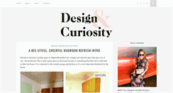 Desktop Screenshot of designandcuriosity.com